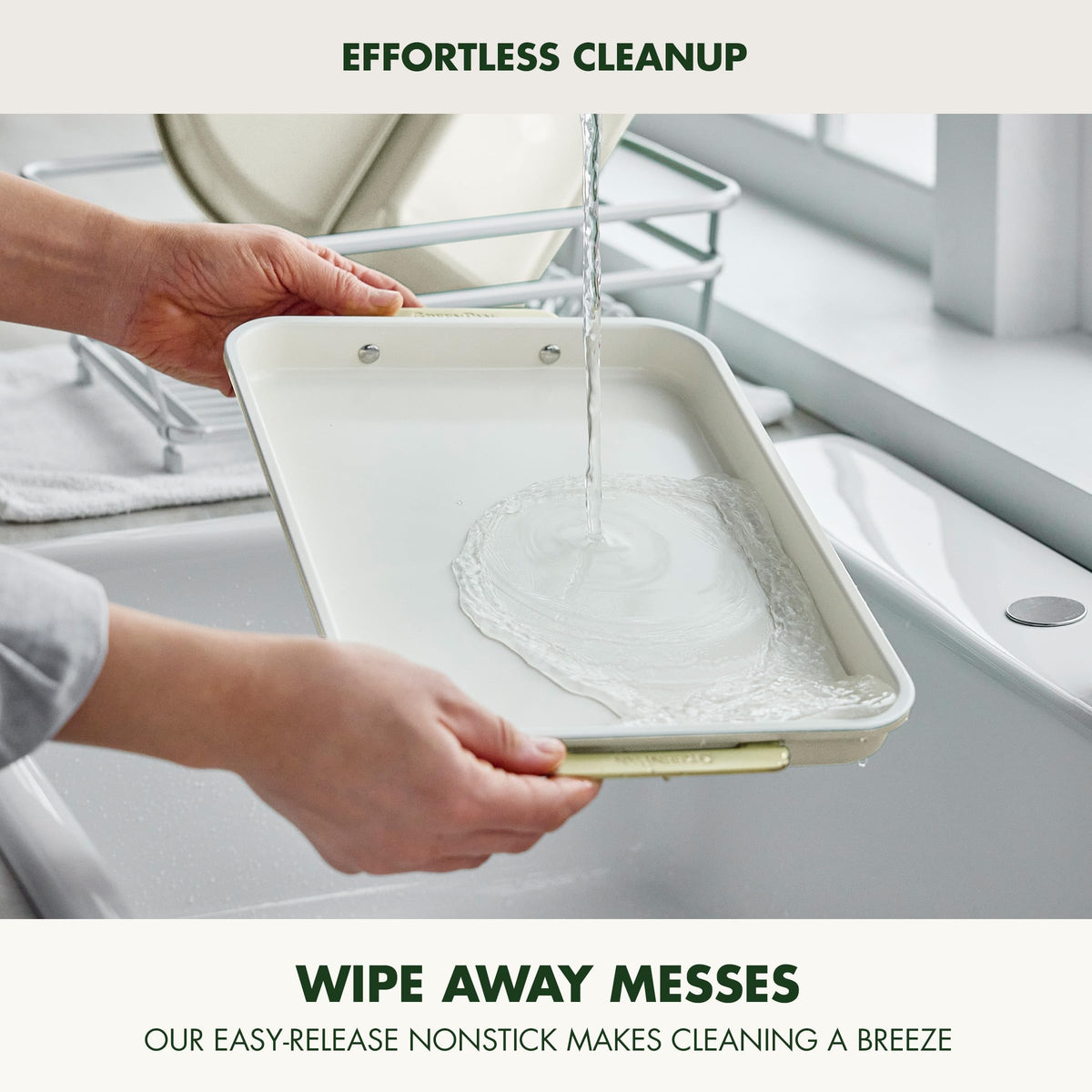 Ceramic Bakeware Set With Refined Gold Handles