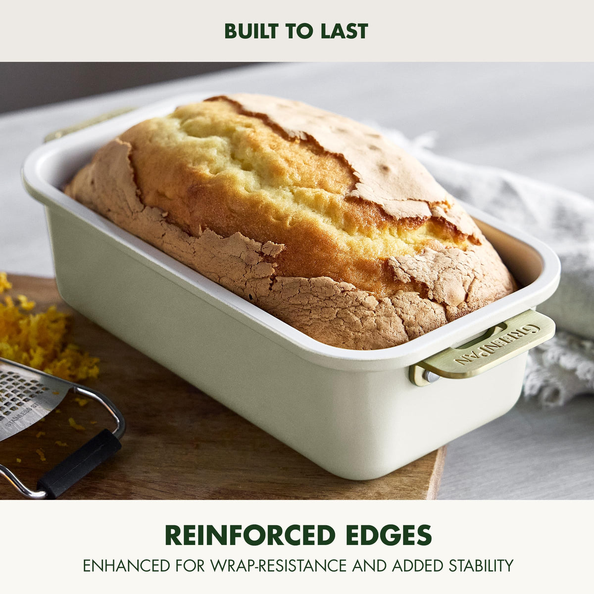 Ceramic Bakeware Set With Refined Gold Handles