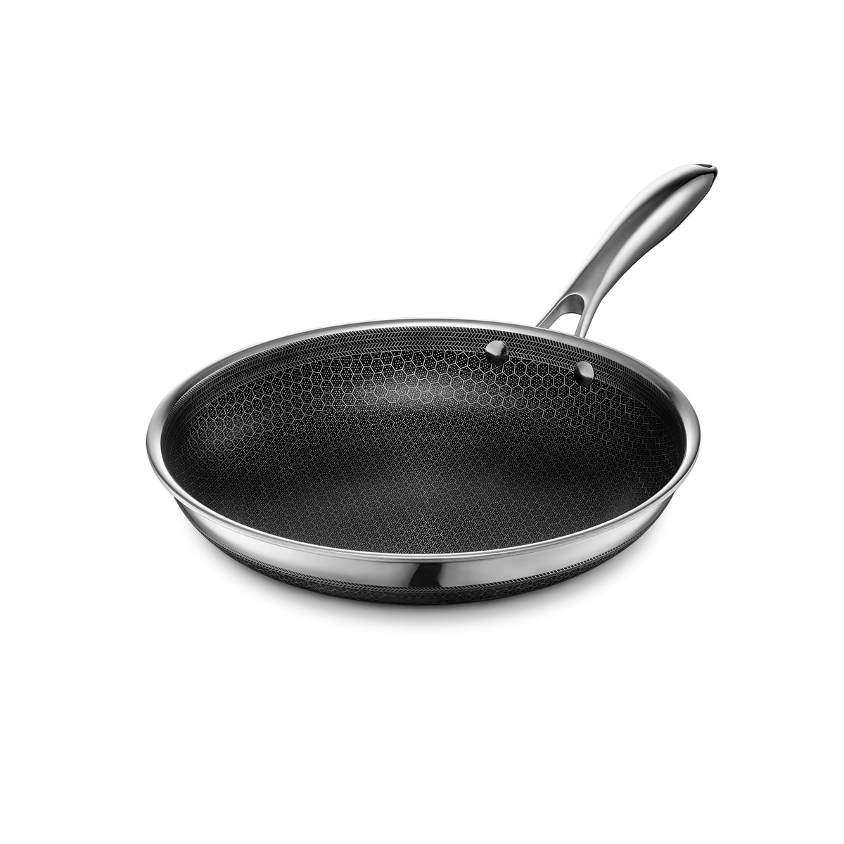 Frying Pan Set With Hybrid Stainless Steel