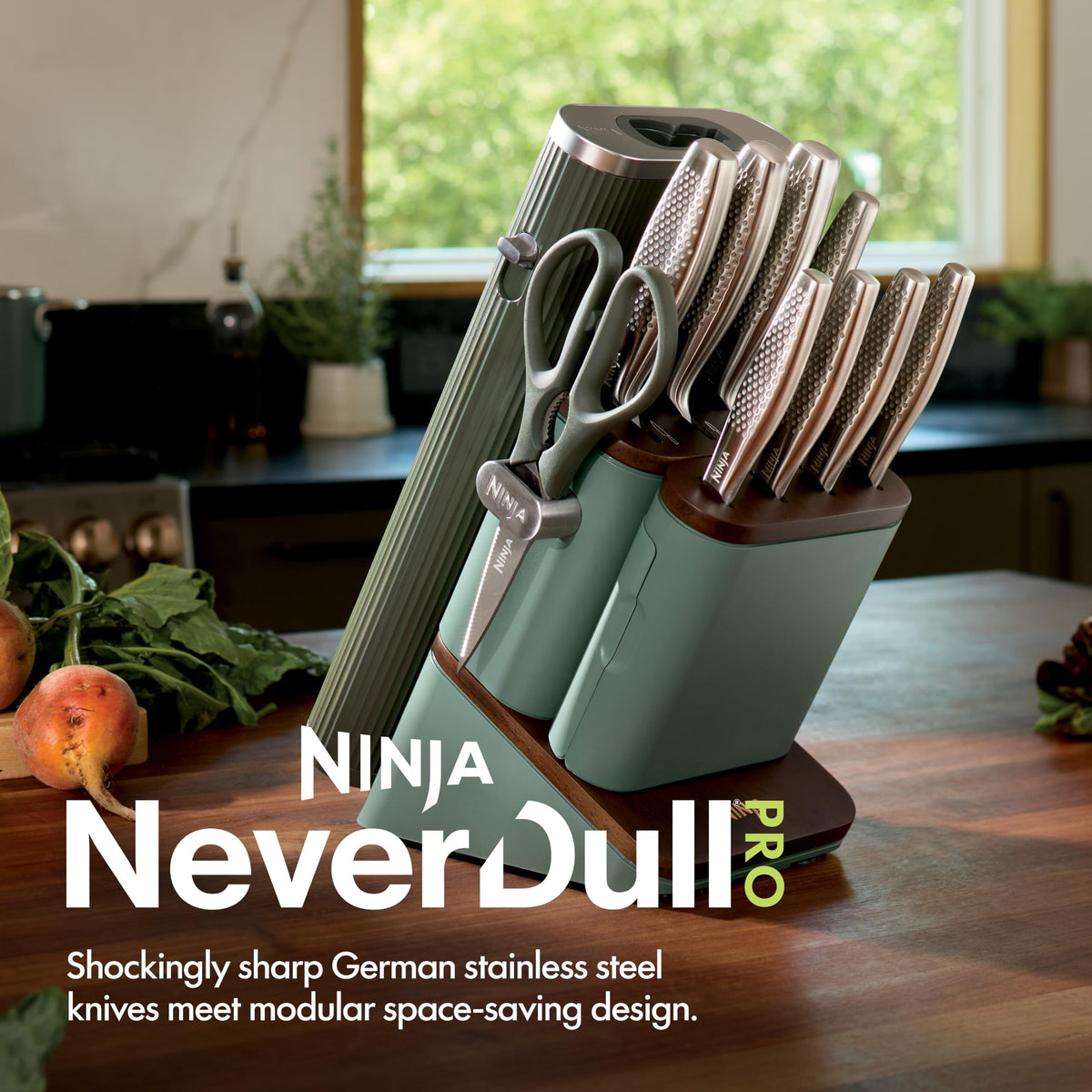 Ninja NeverDull Pro 11-Piece Sharpening Knife Set