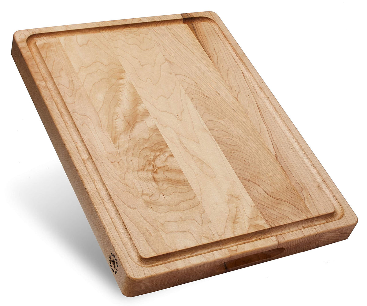 Walnut Cutting Board With End-Grain Construction