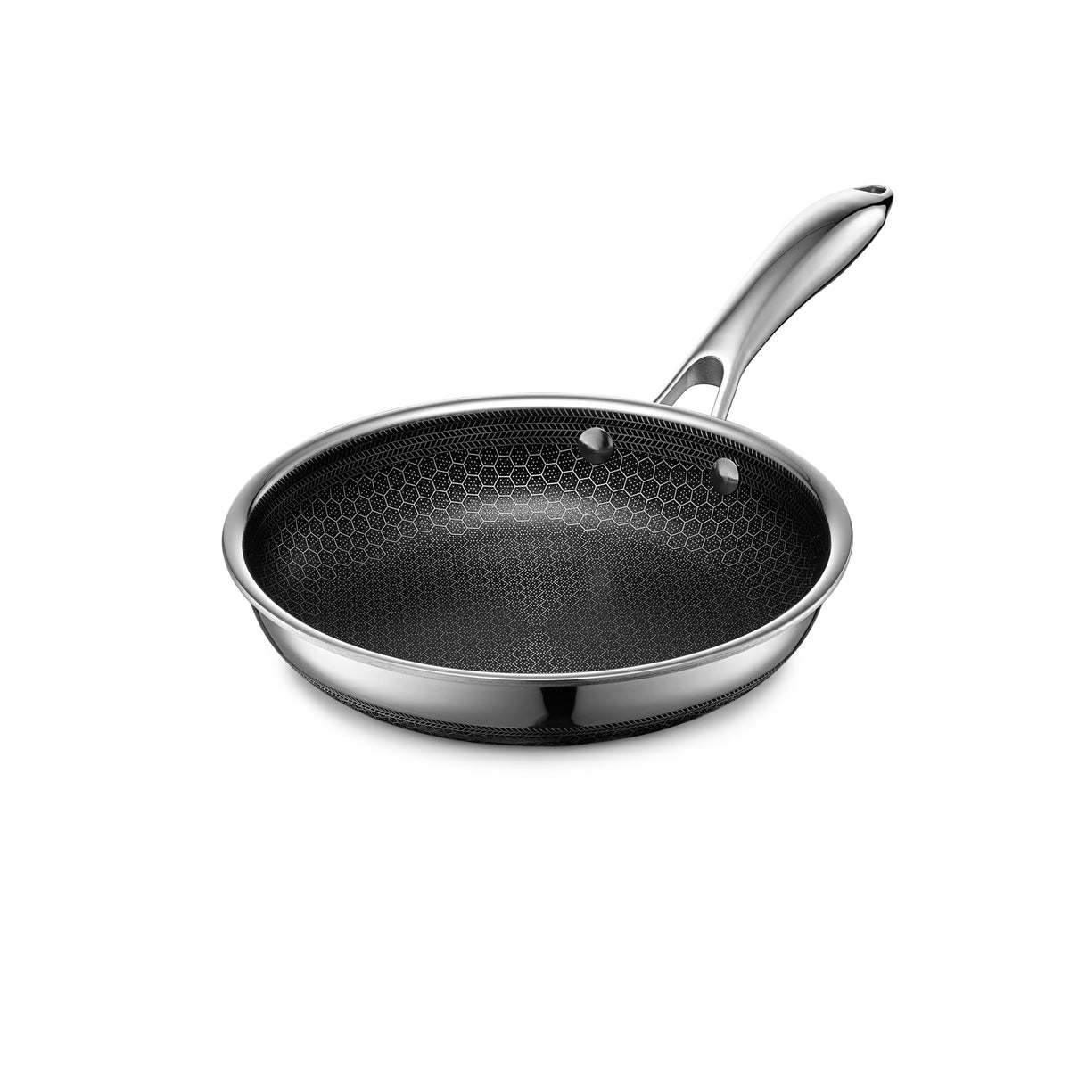Frying Pan Set With Hybrid Stainless Steel