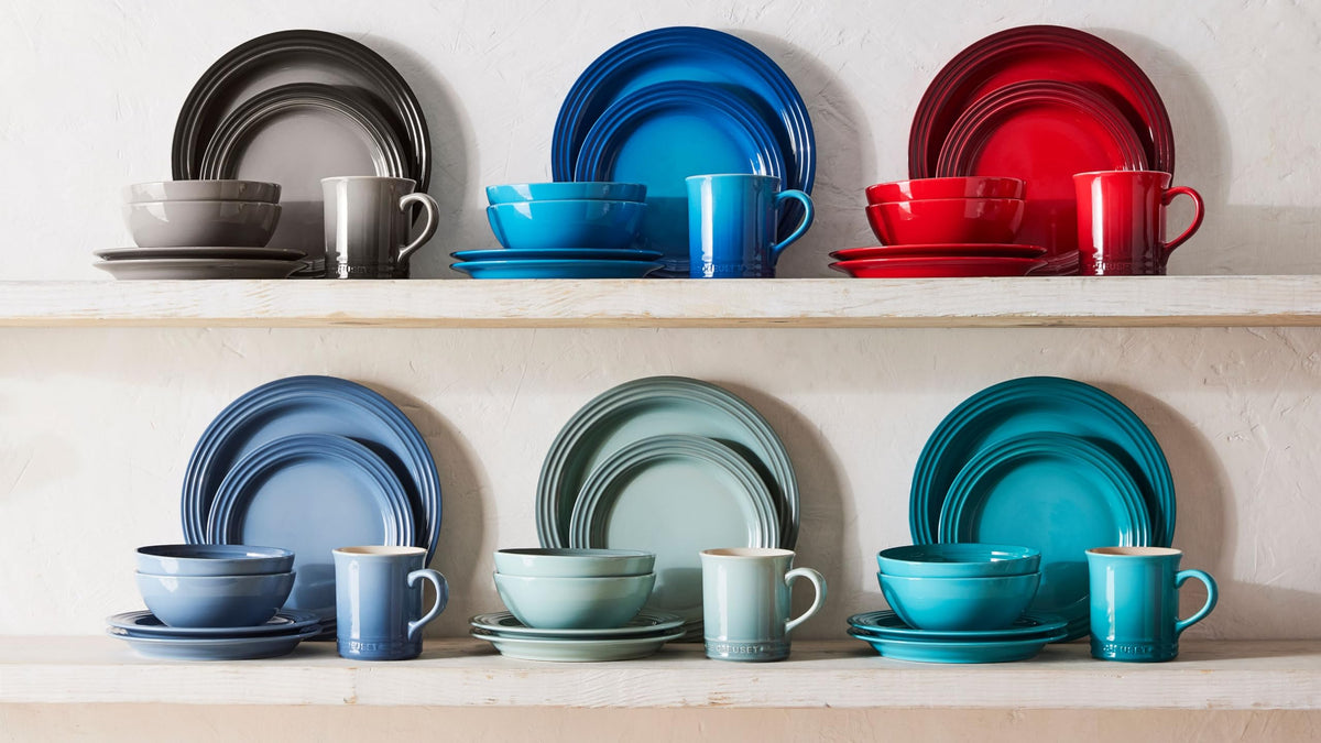 Stoneware Dinnerware Set With Refined Glaze Finish