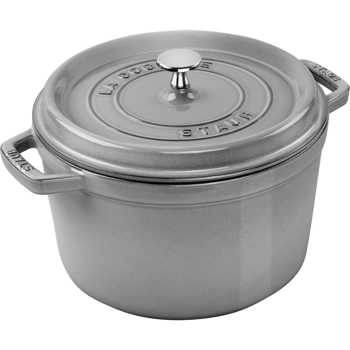 Round Cast Iron Dutch Oven With Enameled Interior