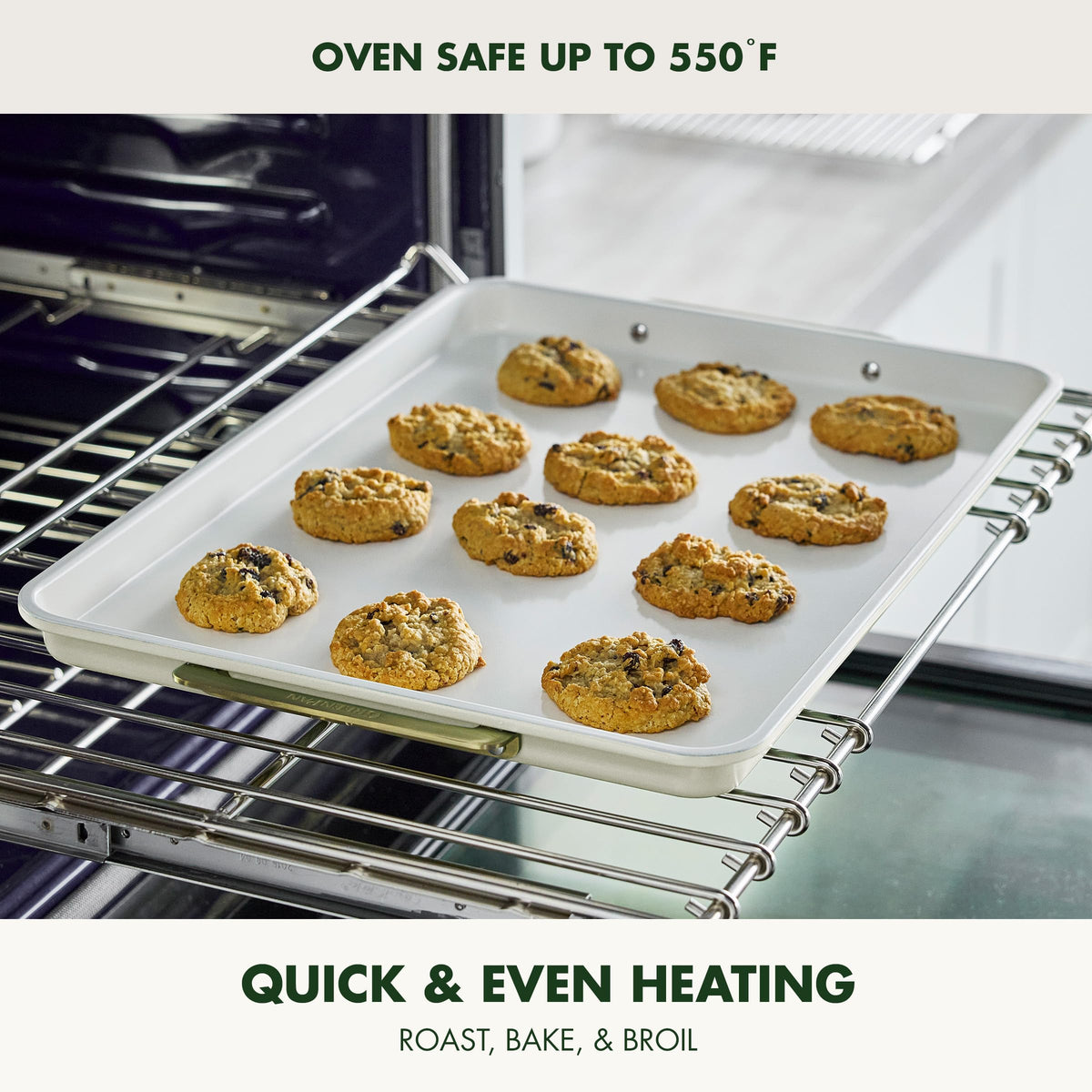 Ceramic Bakeware Set With Refined Gold Handles