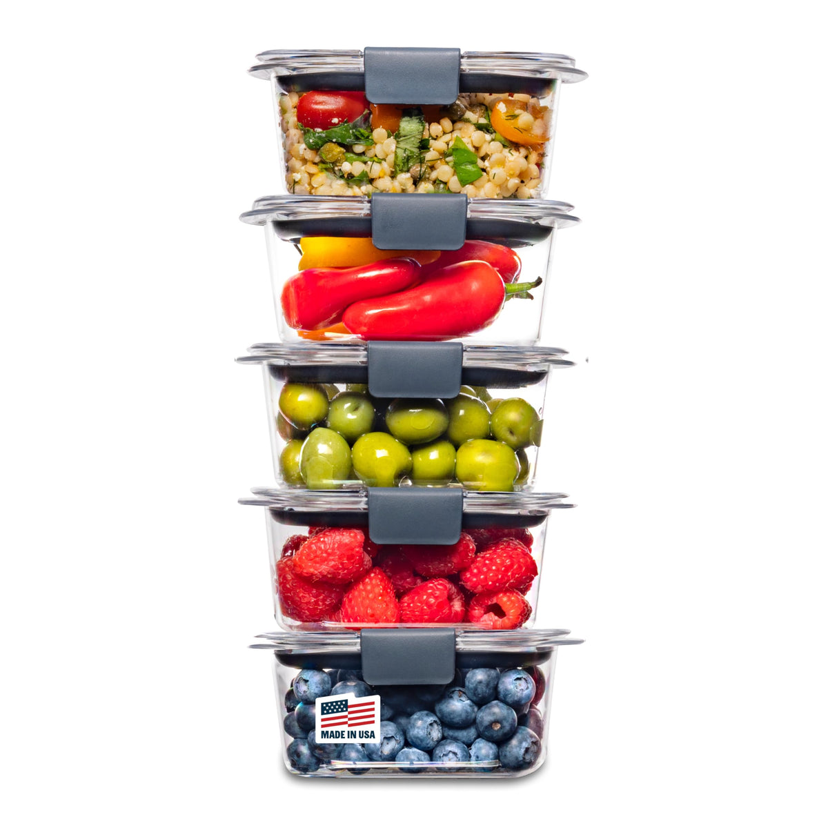Meal Prep Containers With Dual Compartments