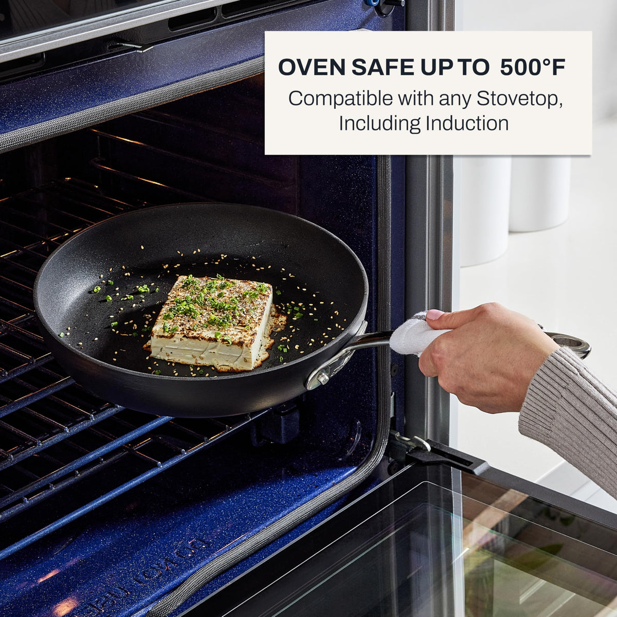 Hard-Anodized Nonstick Fry Pan for Induction