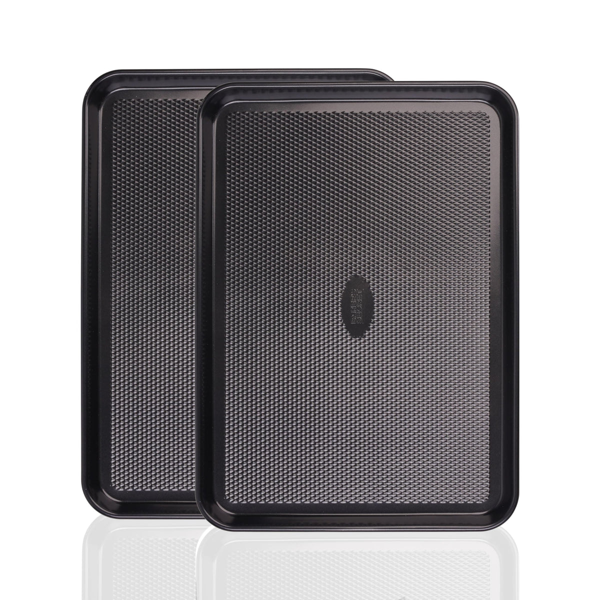 Nonstick Baking Sheet Set With Diamond Airflow Base