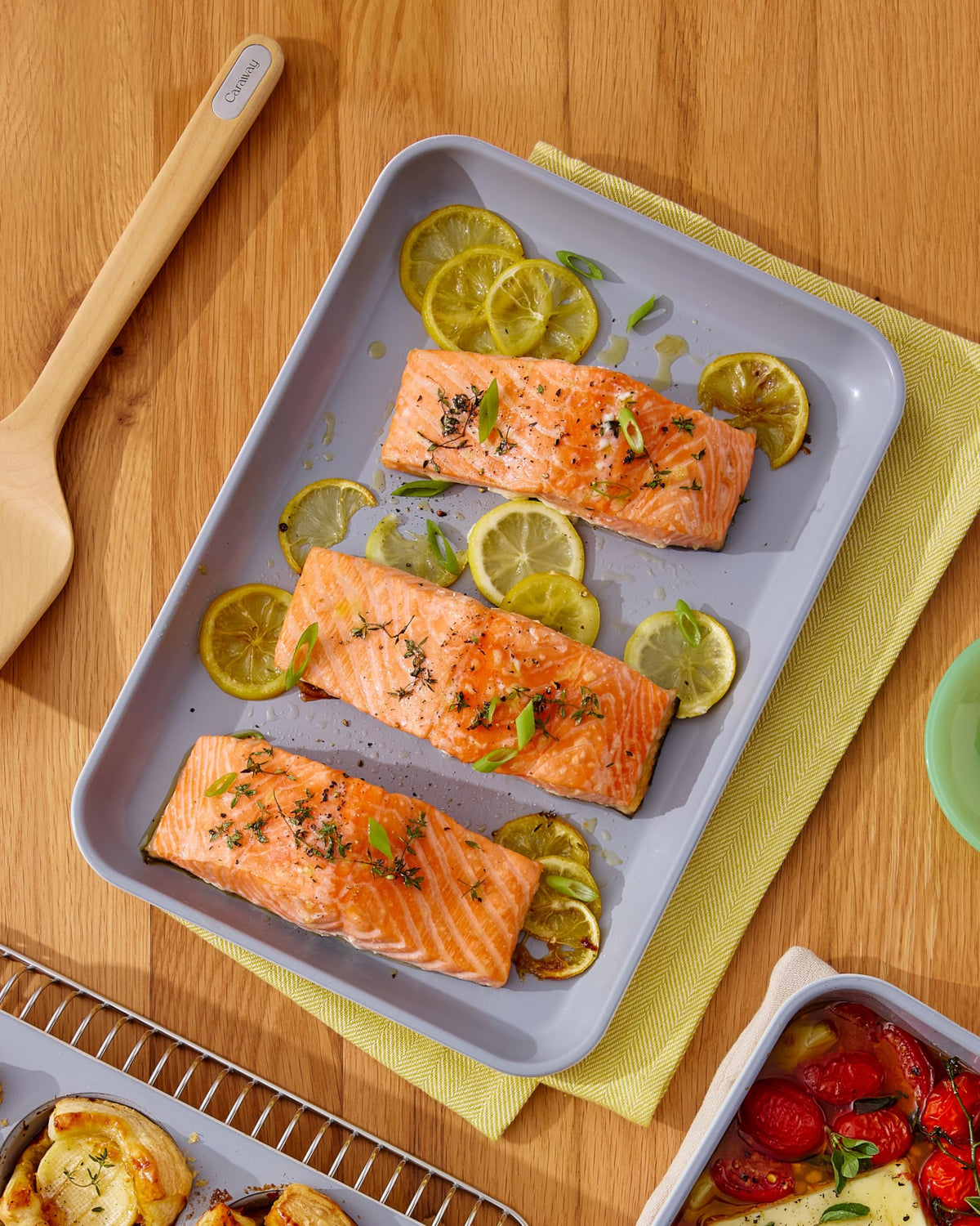 Ceramic Baking Sheet Duo With Nonstick Finish